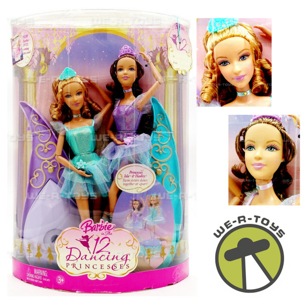 Barbie in The 12 Dancing Princesses Princess Isla & Princess Hadley 2006 Mattel
