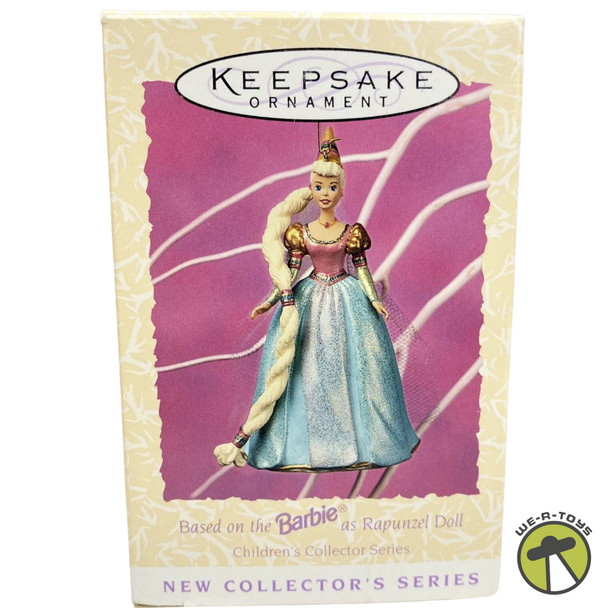 Hallmark Keepsake Ornament Barbie As Rapunzel Doll First in Series 1997 QEO8635