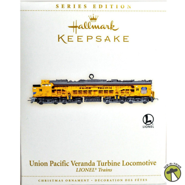 Hallmark Keepsake Ornament Union Pacific Veranda Turbine Locomotive