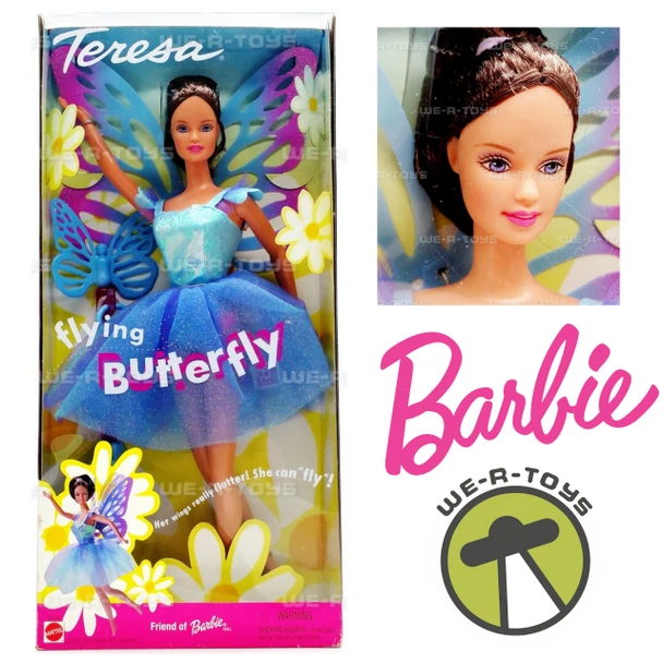 Barbie Flying Butterfly Theresa Friend of Barbie Doll 2000 Mattel 50347