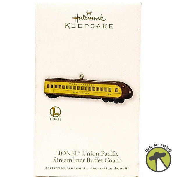 Hallmark Keepsake 2010 Lionel Union Pacific Streamliner Buffet Coach Ornament