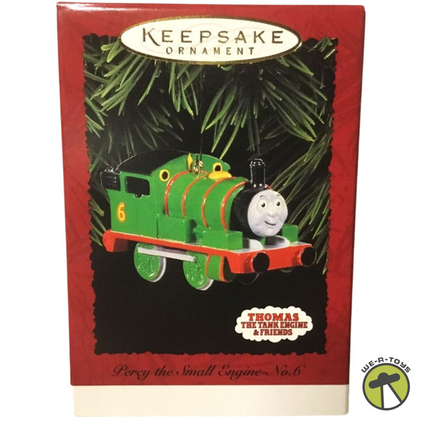 Hallmark 1996 Percy The Small Engine Thomas the Train Ornament QX6314