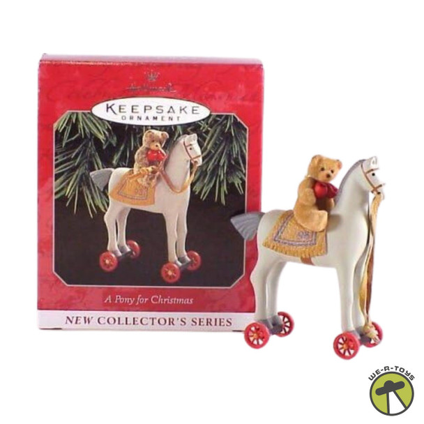 Hallmark Keepsake Ornament A Pony for Christmas 1st 1998