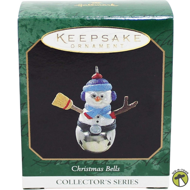 Hallmark Christmas Bells 3rd in Series 1997 Miniature Ornament QXM4162