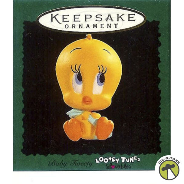 Hallmark Keepsake Looney Tunes Baby Tweety Bird Ornament 1996