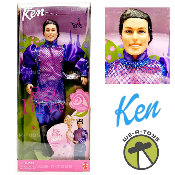Barbie Rose Prince Ken 2000 Mattel 29807