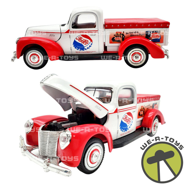 Golden Wheels Golden Wheel 1940 Ford Pickup Pepsi-Cola Delivery Truck Die Cast Vehicle USED