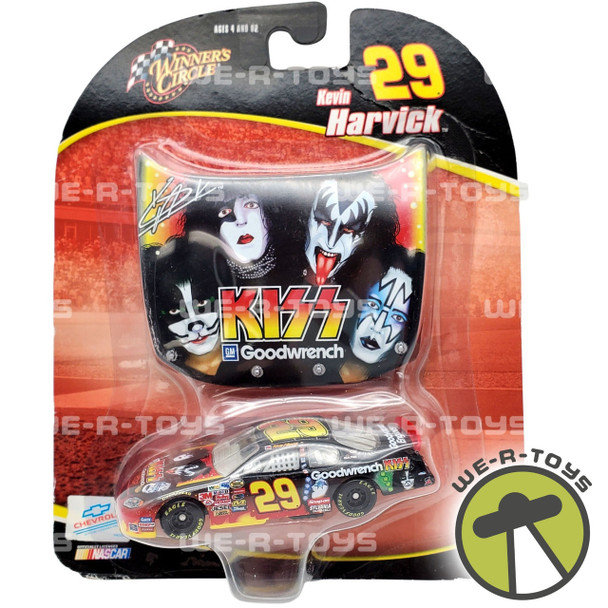 KISS Action Racing Kevin Harvick 29 Kiss Winner's Circle Die Cast with Hood NEW