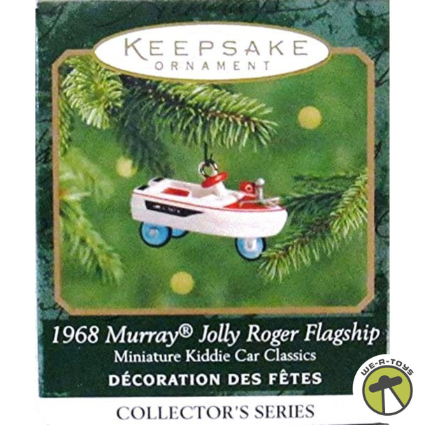 Hallmark Mini Ornament Kiddie Car Classics 1968 Murray Jolly Roger Flagship