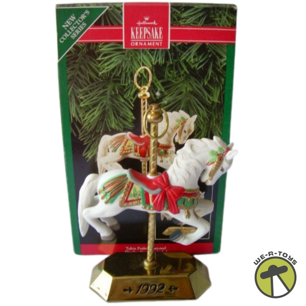 Hallmark Tobin Fraley Carousel Horse Christmas Ornament 1992 New Collector's Series