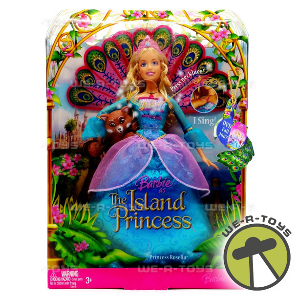 Barbie As The Island Princess Princess Rosella Doll 2007 Mattel K8103