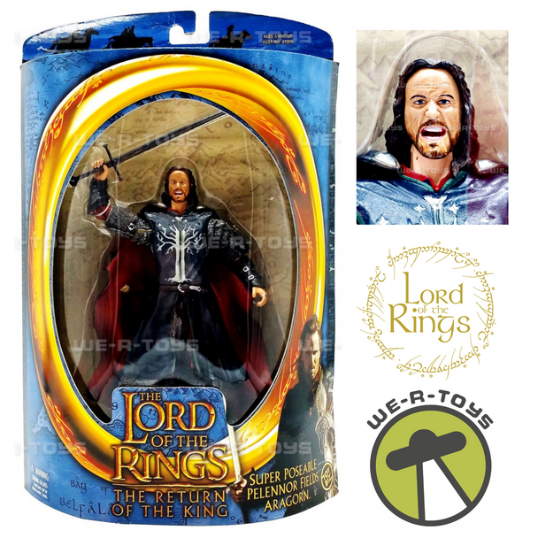 Lord of the Rings Return of the King Pelennor Fields Aragorn Action Figure
