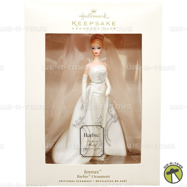 Hallmark Keepsake Barbie Fashion Model Collection Joyeux Ornament