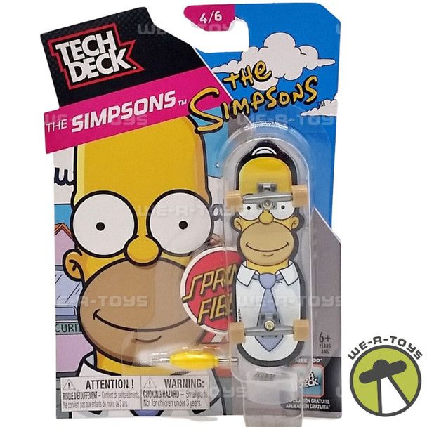 The Simpsons Springfield Tech Deck 2013 Spin Master #994009 NEW