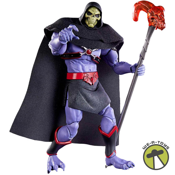 MOTU Skeletor Action Figure With 30 Points of Articulation MOTU Revelation 2023