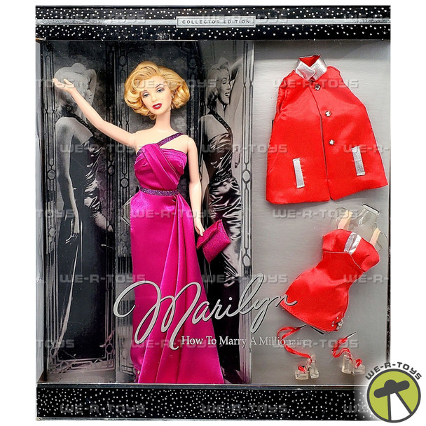 Marilyn Monroe How to Marry a Millionaire Doll 2001 Mattel 53982