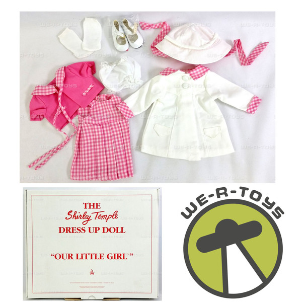 Shirley Temple Our Little Girl Dress Up Doll Outfit 1995 Twentieth Century Fox