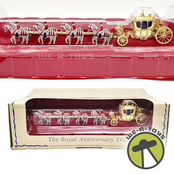 Matchbox Models of Yesteryear Her Majesty's Gold State Coach 1991 NEW