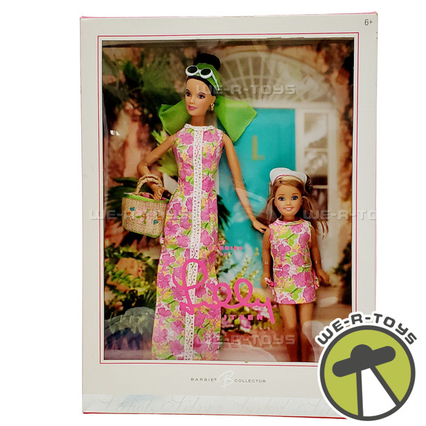 Lilly Pulitzer Barbie and Stacie Doll Set Silver Label 2005 Mattel H0187 NEW