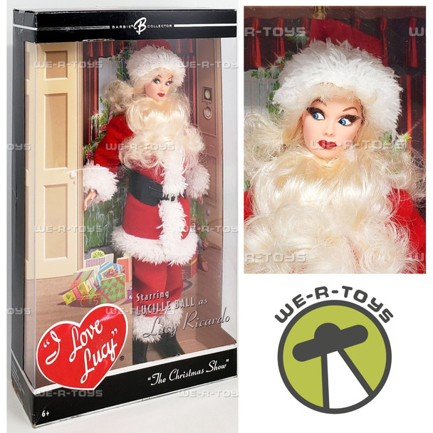 Barbie Collector I Love Lucy The Christmas Show Lucy Doll 2006 Mattel K4558 NEW
