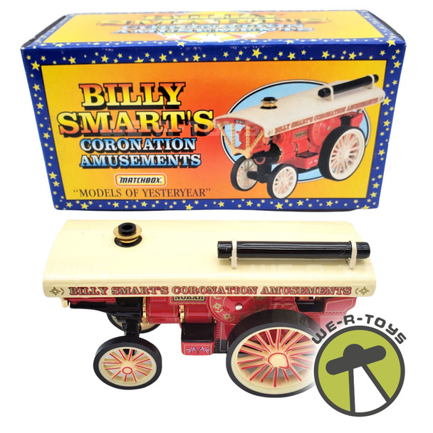 Matchbox Yesteryear Billy Smart's Coronation Amusements Showman's Engine NEW