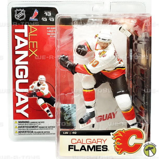 NHL Series 13 Alex Tanguay Action Figure Calgary Flames #40 McFarlane NEW