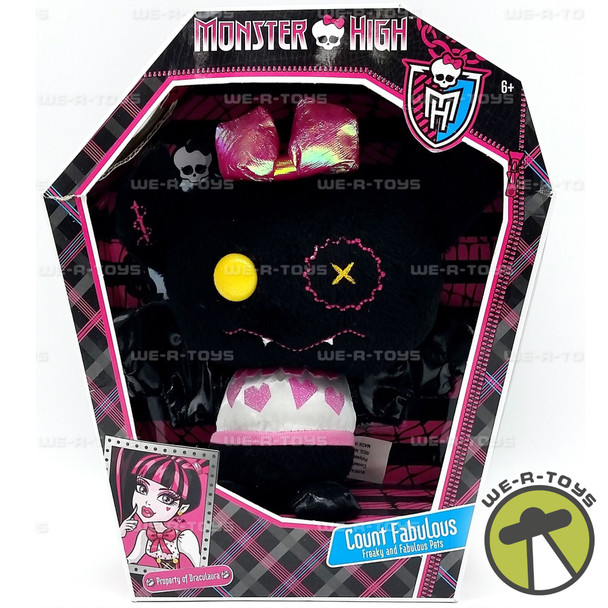 Monster High Count Fabulous Freaky and Fabulous Pets Draculaura 2013 Mattel