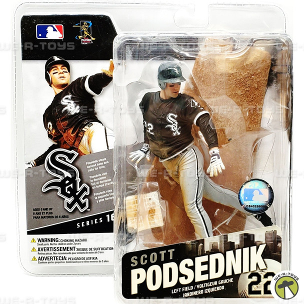 MLB Series 16 Scott Podsednik Action Figure White Sox #22 McFarlane NEW