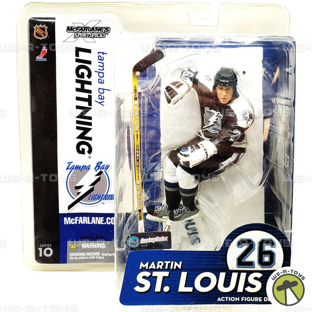 NHL Series 10 Martin St. Louis Action Figure Tampa Bay Lightning #26 McFarlane
