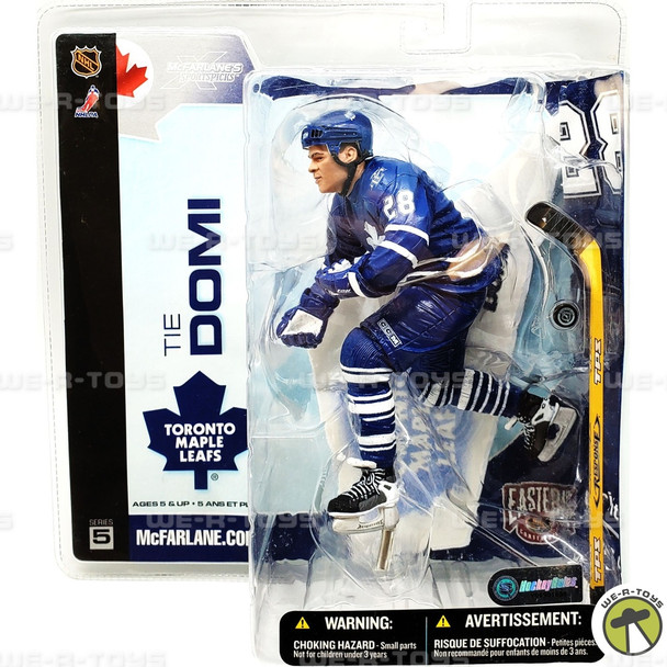 NHL Series 5 Tie Domi Action Figure Toronto Maple Leafs #28 McFarlane