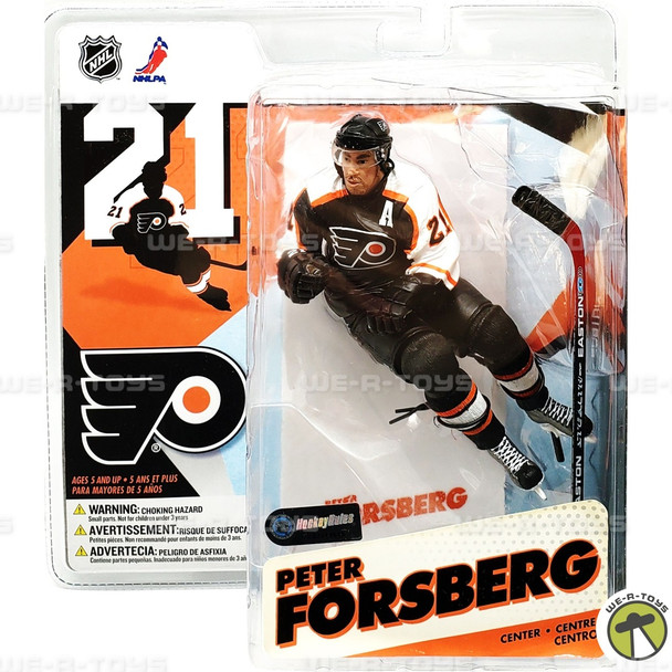 NHL Series 12 Peter Forsberg Action Figure Philadelphia Flyers #21 McFarlane NEW