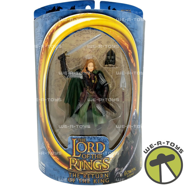 The Lord of the Rings The Return of the King Éowyn in Armor 2003 Toy Biz NRFB