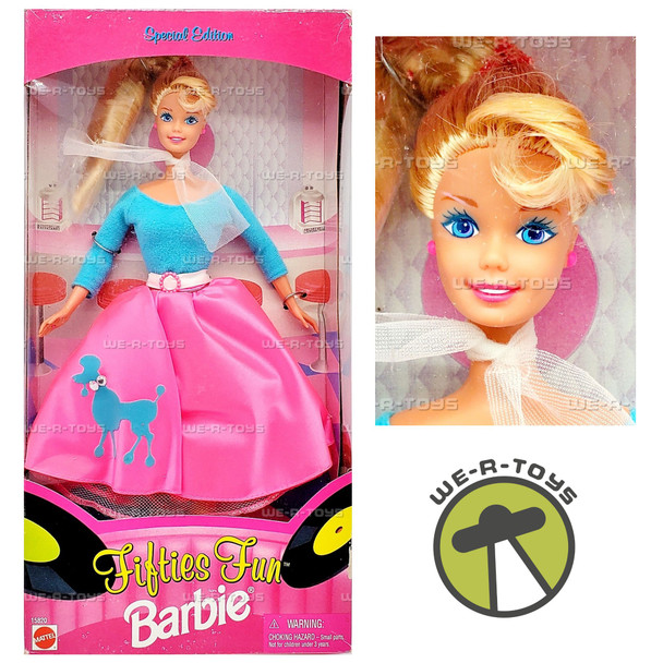 Fifties Fun Barbie Special Edition Doll 1996 Mattel 15820