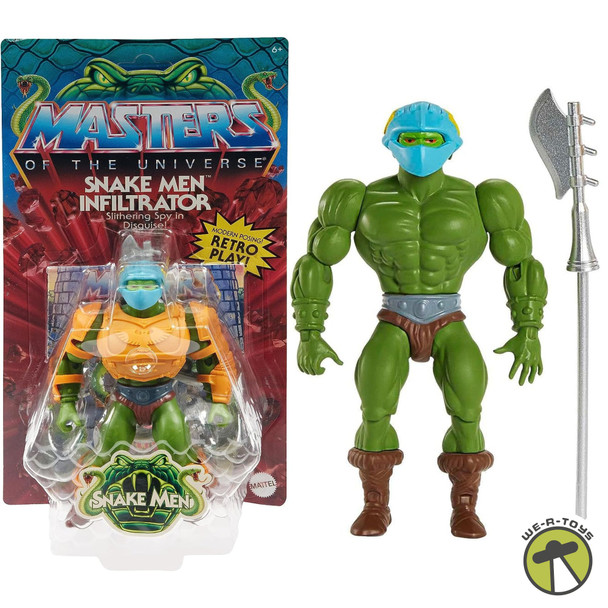 MOTU Eternian Guard Infiltrator Figure & Mini Comic Book, 5.5"