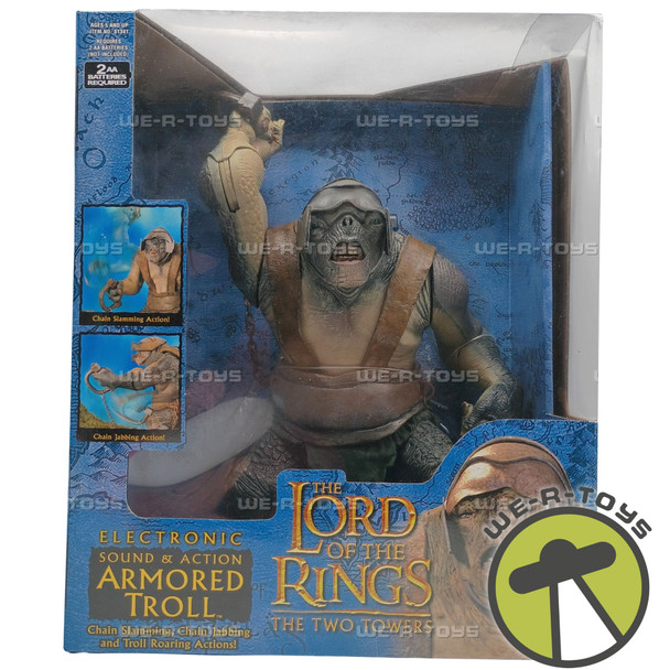 Lord of the Rings The Two Towers Electronic Sound & Action Armored Troll New
