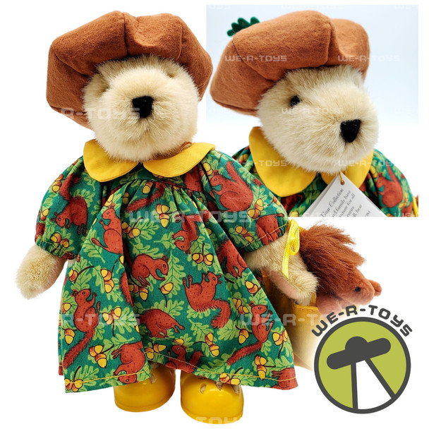 Muffy VanderBear Muffy Squir'lfriend A Walk in the Park Teddy Bear NEW