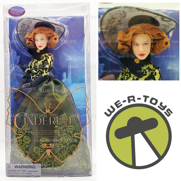 Disney Store Lady Tremaine Doll from Cinderella Film Collection Green Dress