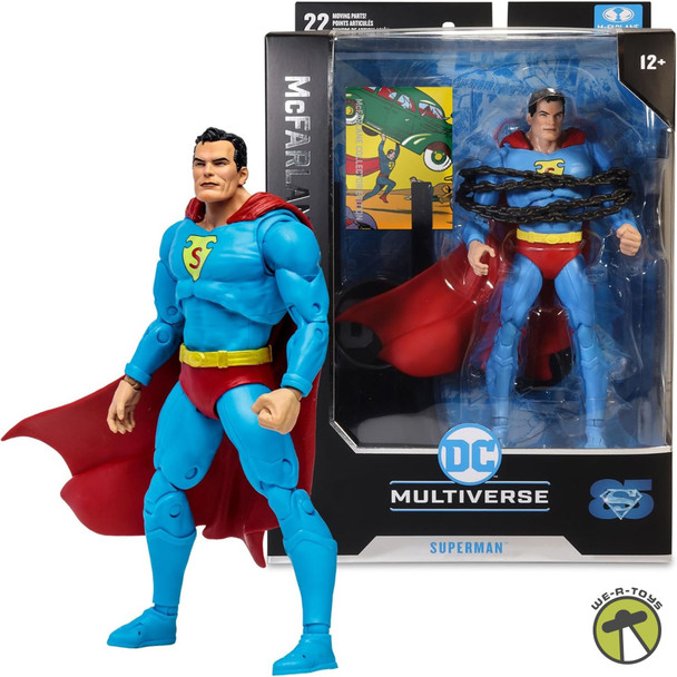 DC Multiverse - Superman (Action Comics #1) 7in Figure McFarlane Collector Edt.