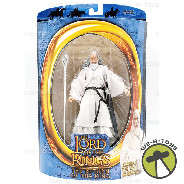 Lord of the Rings ROTK Gandalf the White Action Figure ToyBiz 2003 No 81310 NRFP