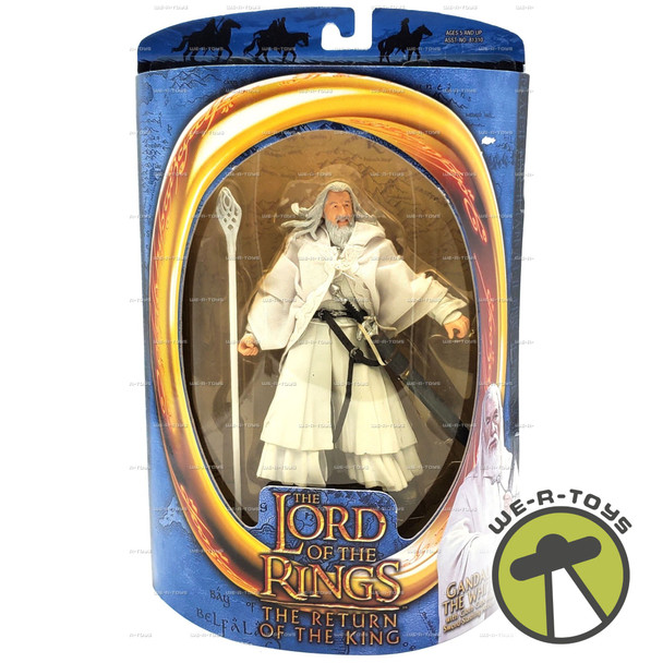 Lord of the Rings ROTK Gandalf the White Action Figure ToyBiz 2003 No 81310