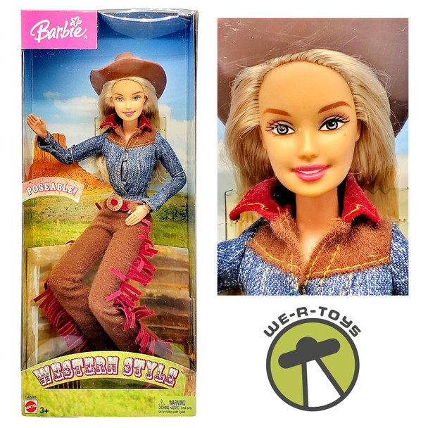 Western Style Barbie Doll 2004 Mattel G4598