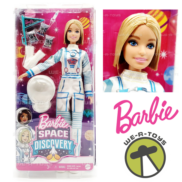 Barbie Space Discovery Astronaut Doll 2020 Mattel GTW30