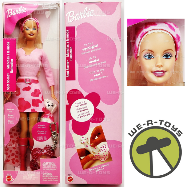 Spot Scene Barbie Doll With Dog 2001 No. B2717 Multilingual NRFB