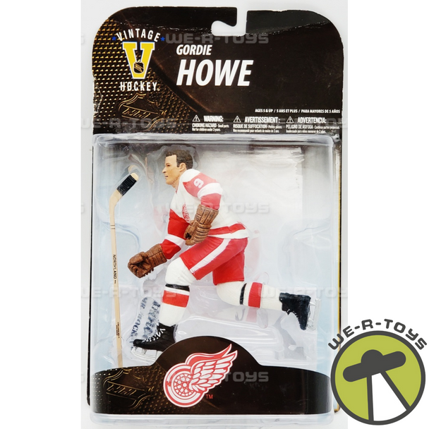 NHL Legends Wave 7 Vintage Hockey Figure Gordie Howe Detroit Red Wings McFarlane NRFP