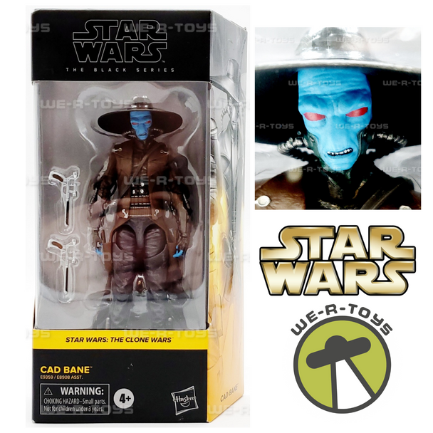 Star Wars The Black Series Cad Bane 6" Action Figure The Clone Wars 2020 Hasbro