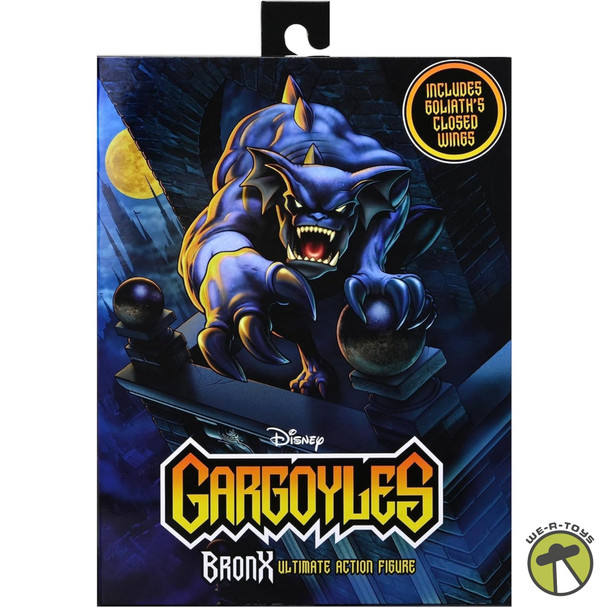 NECA Gargoyles Bronx with Goliath Accessory 7-Inch Action Figure