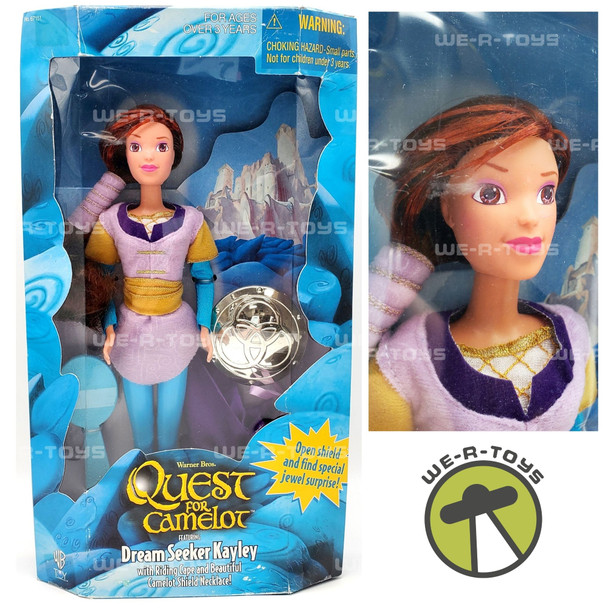 Quest for Camelot Dream Seeker Kayley Doll Hasbro 1997 #552218 NRFB