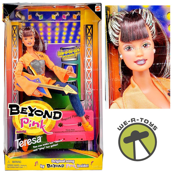 Beyond Pink Teresa Barbie Doll with Cassette Tape 1998 Mattel 20018