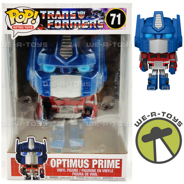 Funko Pop! Retro Toys #71 Transformers Optimus Prime 10" Vinyl Figure NEW (1)