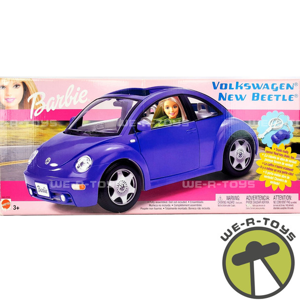 Barbie Volkswagen New Beetle Car Purple 2003 Mattel #47539